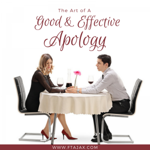 The Art of A Good and Effective Apology