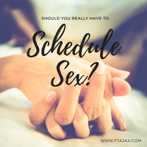 Should You Really Have to Schedule Sex?
