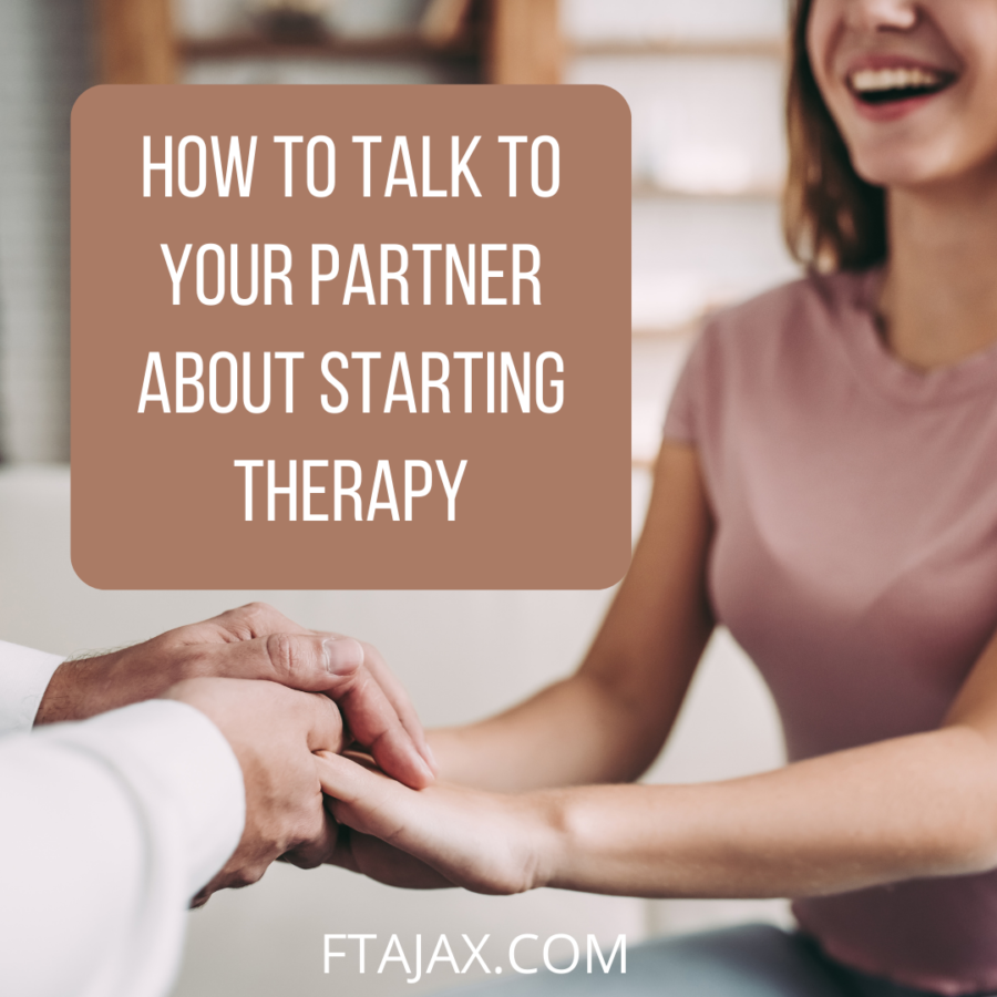 how to talk to your partner about starting therapy
