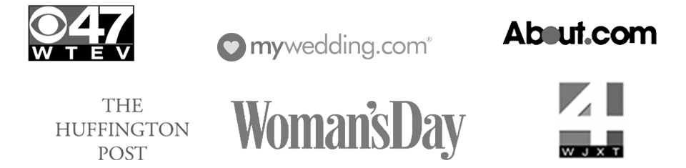 Group of media logos